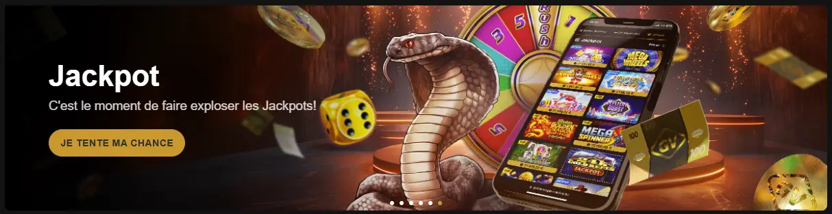 Bonus pour les joueurs de Golden Vegas Casino GOLDEN VEGAS