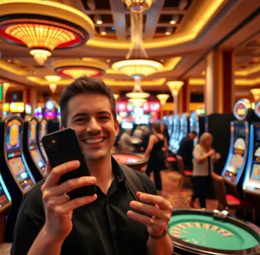 Connexion à l'application mobile GOLDEN VEGAS